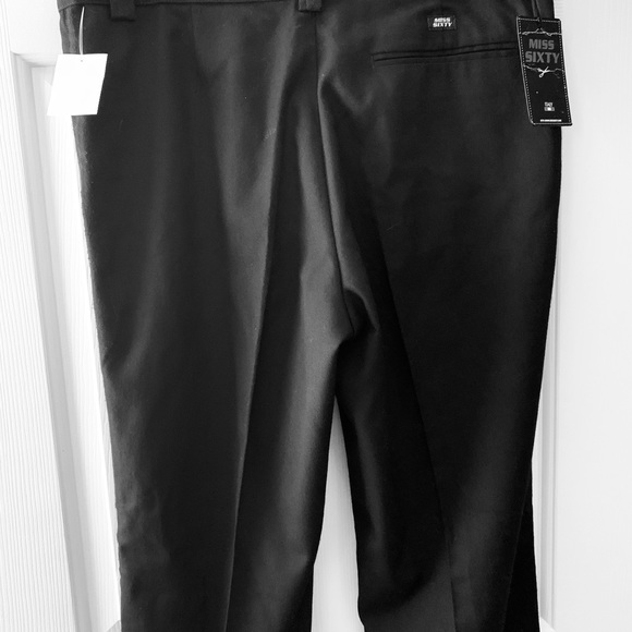 MISS SIXTY New Black Pants Sz 31 - Picture 7 of 8